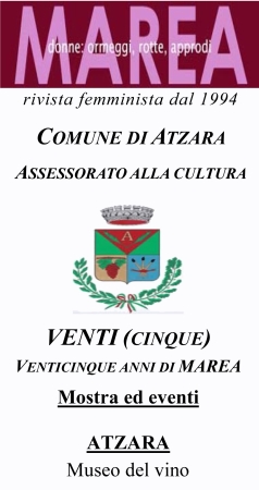 Ad Atzara, una 'MAREA' lunga 25 anni. Inaugurazione venerdì 5 aprile.